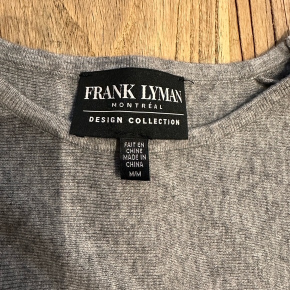 Cardigan manche chauve-souris gris charcoal - Picture 9 of 10